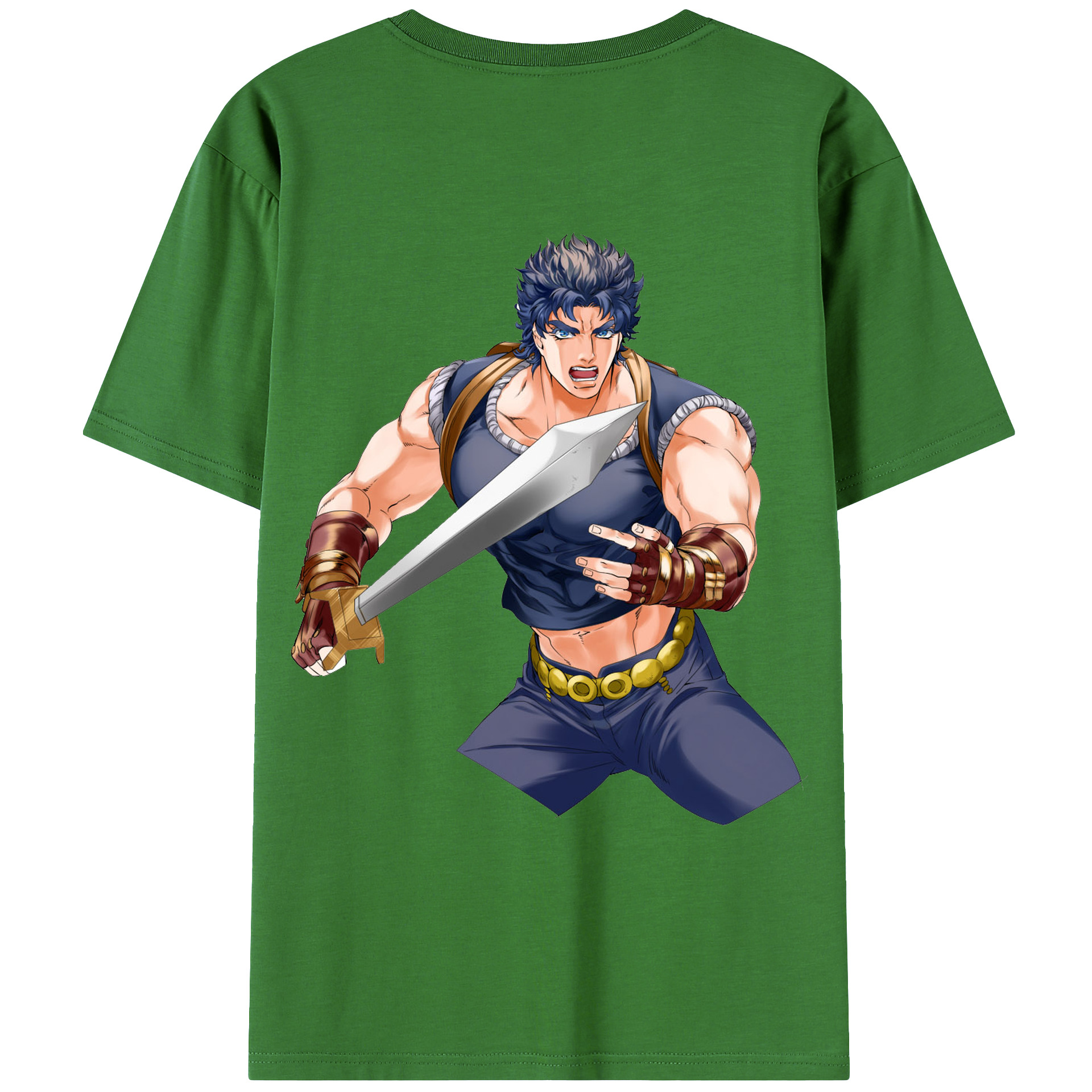 （画像用） ジョジョの奇妙な冒険 /ジョナサン?ジョースター JoJo's Bizarre Adventure Jonathan Joestar レディース半袖Tシャツ(バックプリント)
